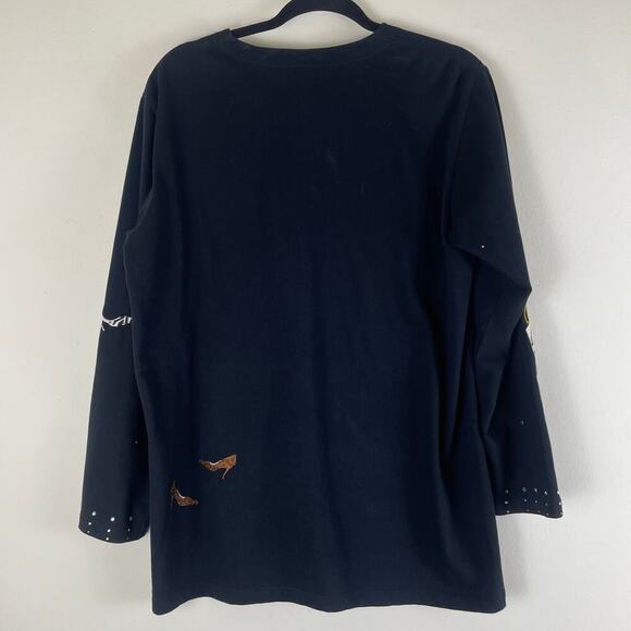 Vintage Michael Simon Lite Cardigan Size Medium 100% Cotton - Picture 5 of 8